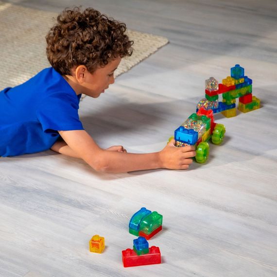 Детский сенсорный конструктор "Набор креатива" Jelly Blox 931692, 20 деталей | Зображення 5