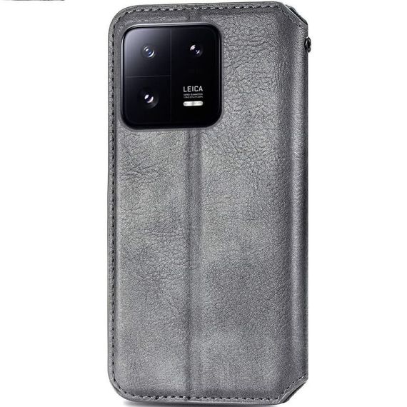 Кожаный чехол книжка GETMAN Cubic (PU) для Xiaomi 13 Pro | Зображення 1