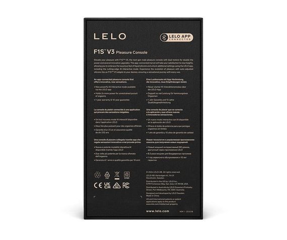 Смарт-мастурбатор LELO F1S V3 Teal, 2 мотори, 8 режимів, стимуляція звуковими хвилями | Зображення 4