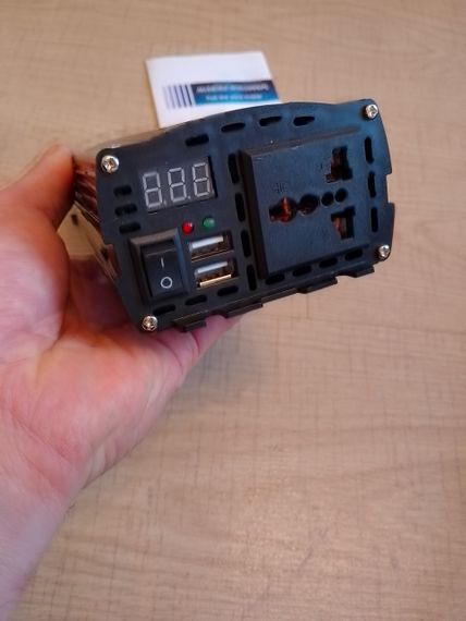 Інвертор напруги 12/220 вольтів чистий синус 3000w (500) | Зображення 4