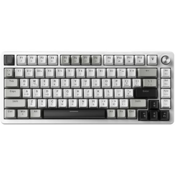 Клавіатура GamePro Genesis Silverlight MK126 USB UA Grey (MK126) | Зображення 1
