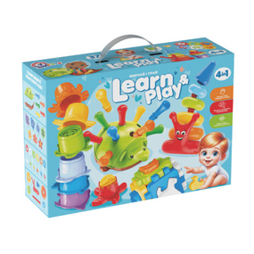 Ігровий Набір Подарунковий 2 пірамідки/їжачок/куб-сортер Технок 2376