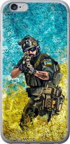 Чехол на iPhone 6 Plus Воин ЗСУ "5311u-48-17620"