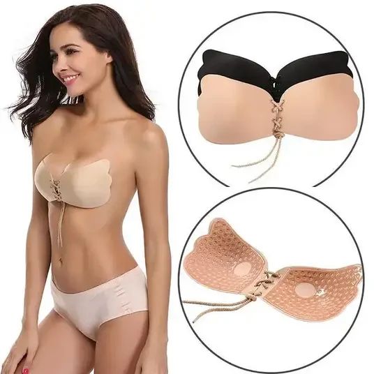 Бюстгальтер-невидимка Fly Bra XL-1882 без бретелей з ефектом Push-Up | Зображення 4