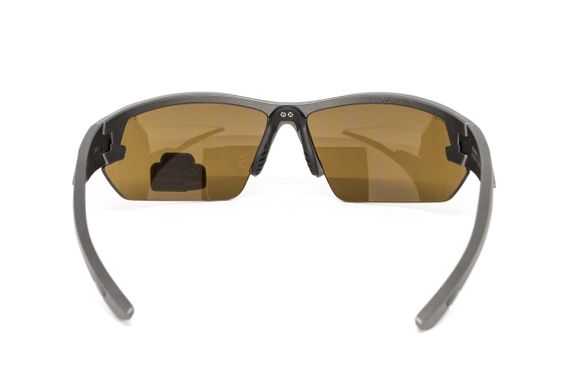 Захисні окуляри Venture Gear Tactical Semtex 2.0 Gun Metal (bronze) Anti-Fog, коричневі в оправі кольору "темний металік" | Зображення 3