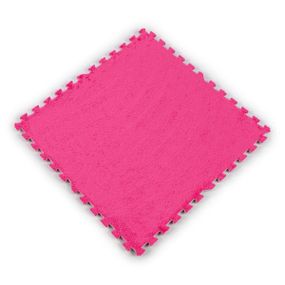 Пол-пазл плюшевий РОЗОВИЙ 60*60*1cm (D) SW-00002093