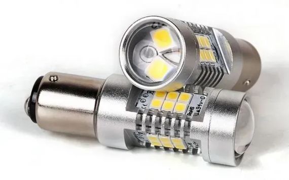 Светодиодная автолампа Carlamp 4G-Series P21/5W в габариты (4G21/1157Y) | Зображення 2