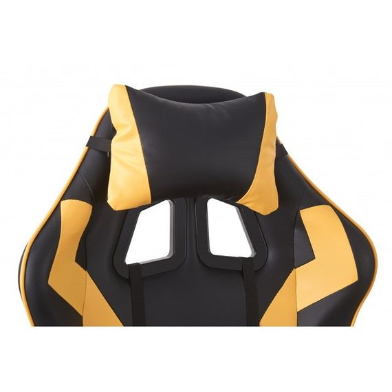 Кресло геймерское игровое компьютерное Bonro B-0519 желтое 42400363 | Зображення 3