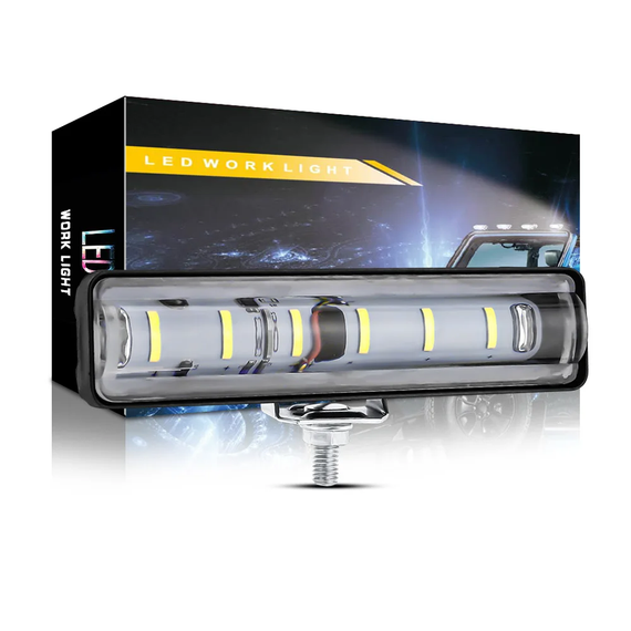 Додаткова світлодіодна LED фара, 6D лінза 18 W, 145 х 35 мм, 9-30 B | Зображення 5