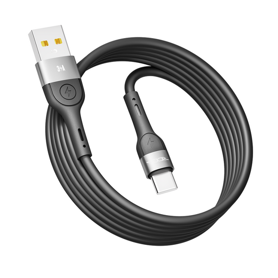 USB Ridea RC-XS51 X-Silicone Type-C 3A 2m | Зображення 2