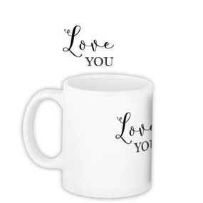Чашка з принтом Love you 330 мл (KR_PAR005)