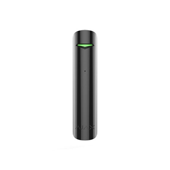 Бездротовий датчик розбиття скла Ajax GlassProtect black
