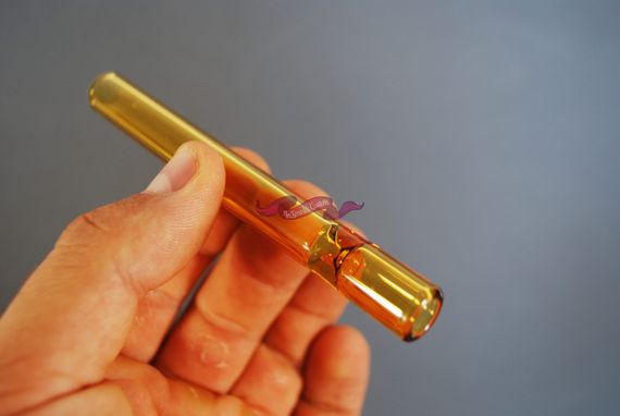 Стеклянная трубка One Hitter Желтый | Зображення 6