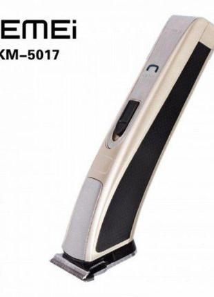 Профессиональная беспроводная машинка для стрижки волос KEMEI KM-5017 Baby Cut Off The Experts | Зображення 1