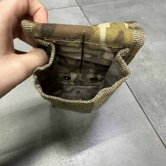 Підсумок закритого типу під 2 магазини АК/М16 з системою Моллі, Мультикам, Cordura 1000D, WINTAC, підсумок під ріжок | Зображення 1