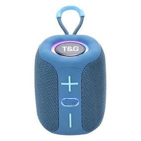 Колонка портативна Bluetooth T&G TG658 blue синя