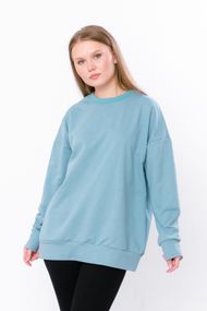 Світшот жіночий Носи своє 50 Блакитний (p-11935-131977)