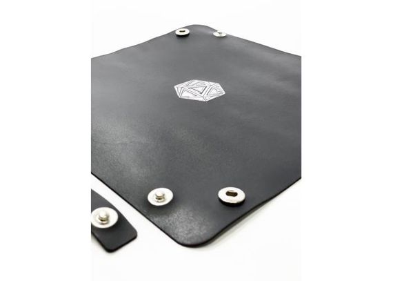 Лоток для кубиков D20 (чёрный) (Dice tray D20 black) | Зображення 1