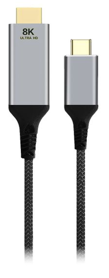 Кабель Cablexpert A-CM-HDMIM8K-2M, USB-C на HDMI, 2м
