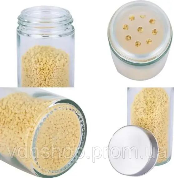 Набір ємностей для спецій на основі UNIQUE 12 в 1 Квадрат Органайзер для приправ | Зображення 3