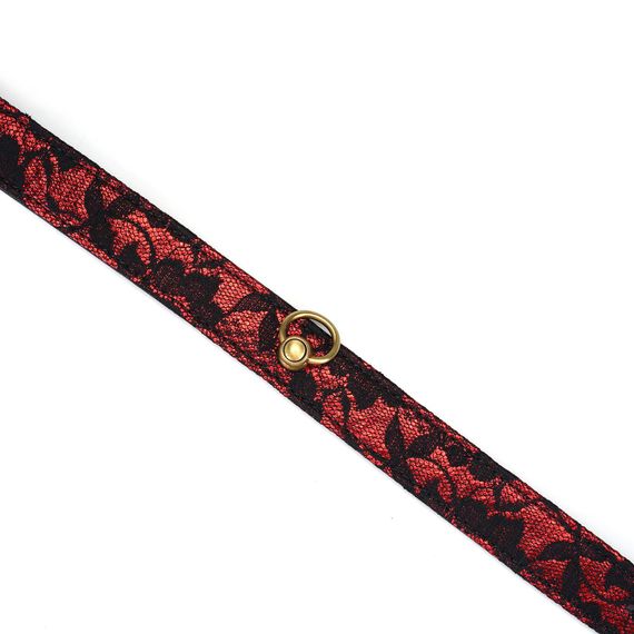 Чокер з кільцем для повідця Liebe Seele Victorian Garden Choker | Зображення 4