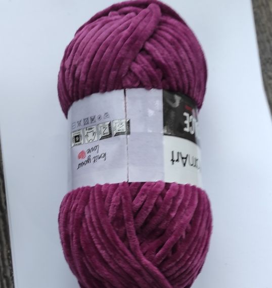 YarnArt Dolce 766 ярнарт дольче плюшева пряжа для в'язання | Зображення 3