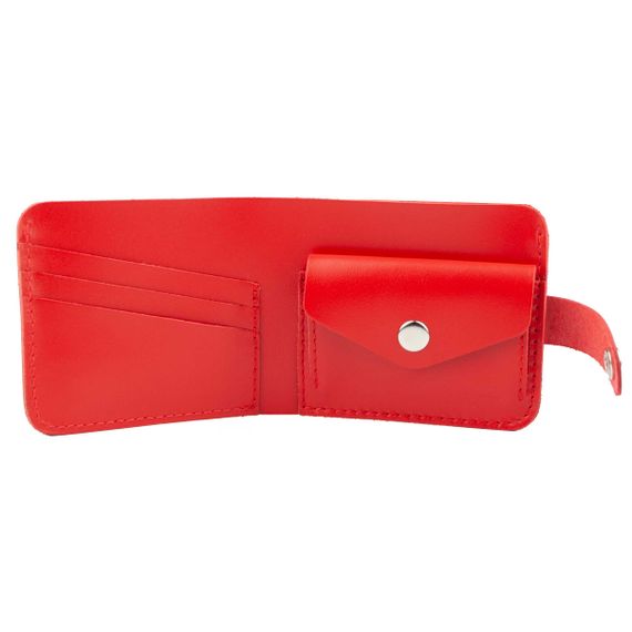 Гаманець mini redison Wally red шкіряний | Зображення 2