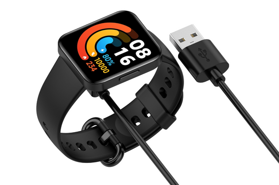 Магнітний USB-кабель Primo зарядний пристрій док-станція для Xiaomi Redmi Watch 3 / Watch 2 / 2 Lite - Black | Зображення 2