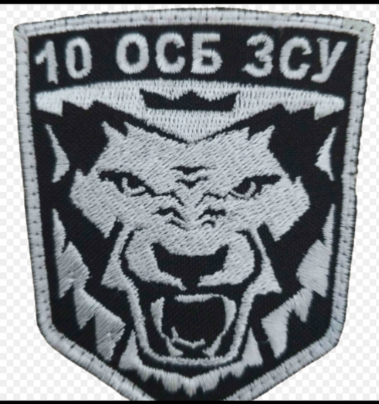 Шеврон 10 ОСБ ЗСУ