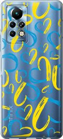 Чехол на Infinix Note 11 Pro Сердца UA "5292u-2865-17620"