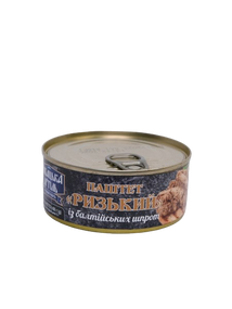 Паштет «Ризький» із балтійських шпрот Рибацька Артіль 160 г