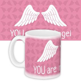 Чашка з принтом You are Angel 330 мл (KR_14M061)