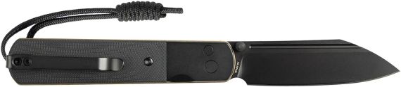 Ніж Artisan Holm AR-RPM9 Black PVD Steel+Black G10 Inlay Gold | Зображення 1