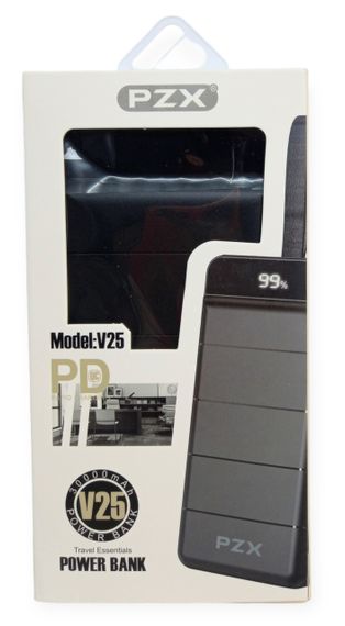 Power Bank 45000 mAh 2,1А реальна ємність PZX C166 зарядка зовнішній акумулятор павербанк сертифікований | Зображення 7