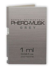 Духи з феромонами для чоловіків PHERO-MUSK Grey, 1 ml sexstyle