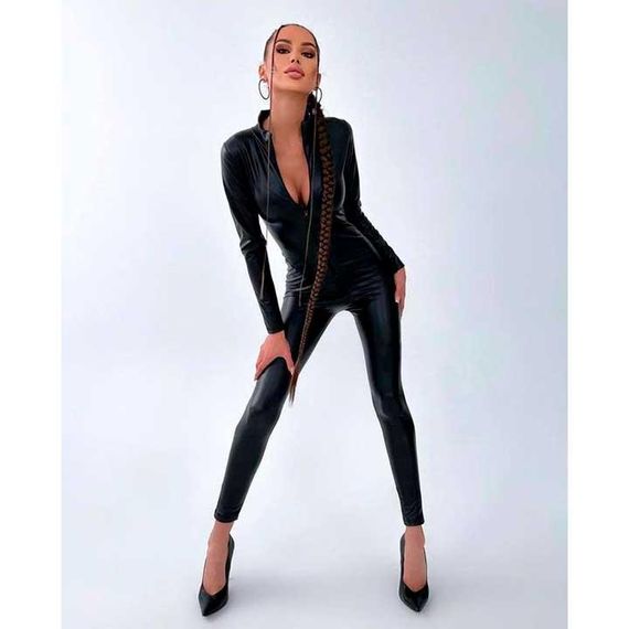 Латексний комбінезон | Зображення 4