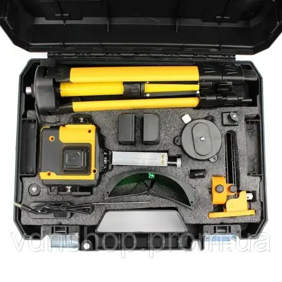 Лазерний рівень, акумуляторний лазерний нівелір (3d, 12 променів) | Зображення 3