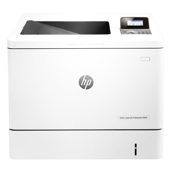 Принтер HP Color LaserJet Managed M553dnm / Лазерная цветная печать / 1200x1200 dpi / A4 / 38 стр/мин / Ethernet, USB 2.0 / Дуплекс б/у