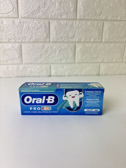ORAL-B зубна паста дитяча від 6 місяців до 6 років Ніжний смак 50 мл