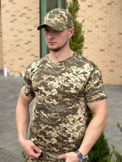Футболка піксель Джерсі Military | Зображення 5