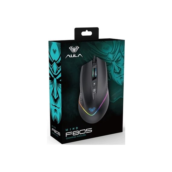 Мишка Aula F805 USB Black (6948391212906) | Зображення 5