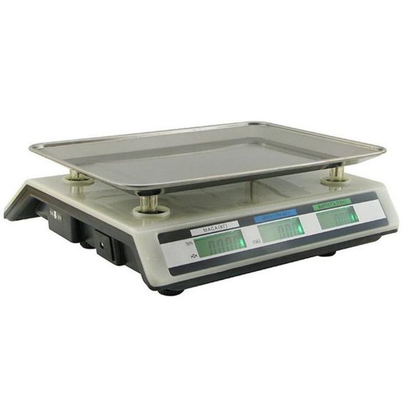 Ваги торговельні електронні з лічильником ціни на 50кг KE-281 Matarix MX-414