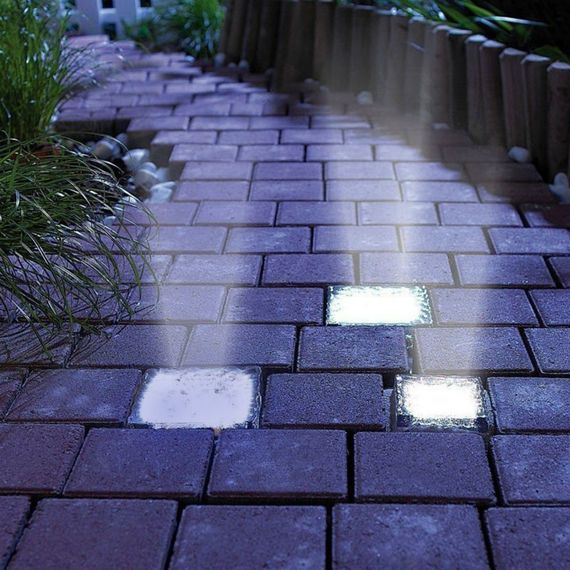 Светильник тротуарный врезной LED 1W IP67 BLUE (BY-16/16) | Зображення 2