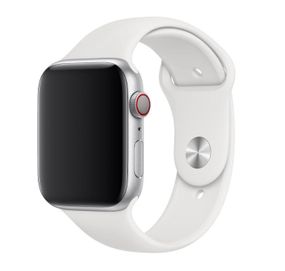 Спортивный ремешок Primolux для часов Apple Watch 38mm / 40mm / 41mm размер L - White