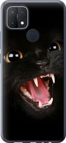 Чехол на Oppo A15 Чёрная кошка "932u-2119-17620"