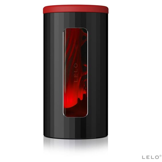 Смарт мастурбатор LELO F1S V2 Red, вібрації, технологія SENSONIC, гра в застосунку sexstyle