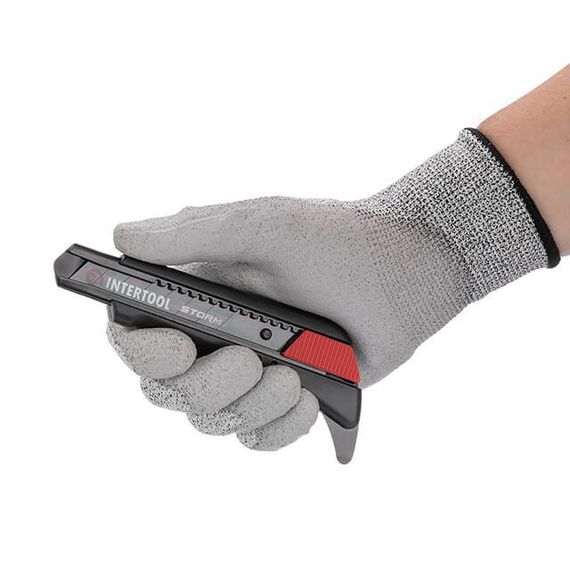 Ніж сегментний 18 мм, STORM INTERTOOL HT-0538 | Зображення 6