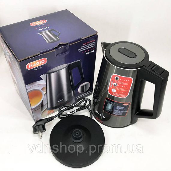 Чайники на підставці MAGIO MG-987, Електричний чайник з автовідключенням, Гарний кухонний чайник SL-69 | Зображення 9