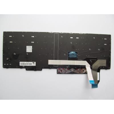 Клавиатура ноутбука Lenovo ThinkPad E580/L580/T590 черная с черной,трек (A46072) | Зображення 1