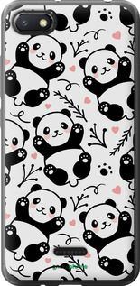 Чохол на Xiaomi Redmi 6A Панди "4318u-1531-2448"